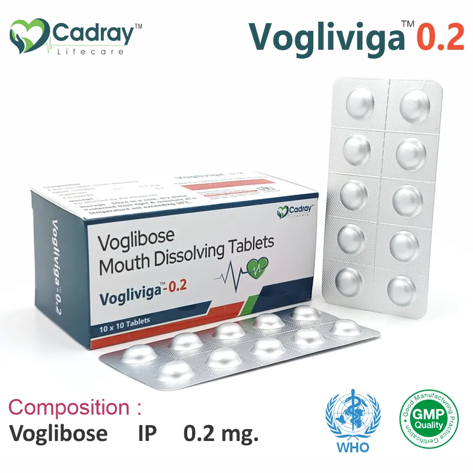 Voglibose 0.2mg Tablet | Antidiabetic Care | Best Price for PCD Pharma Franchise